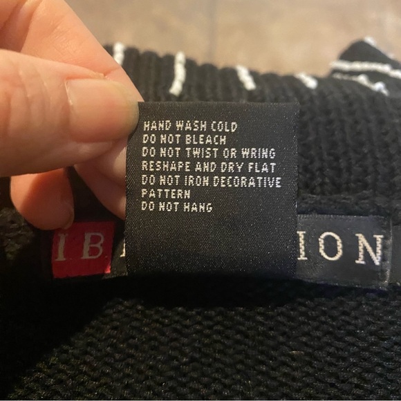 Vintage I.B. DIFFUSION 1991 Beaded Sequin Embellished Sweater Cardigan-Medium - Picture 8 of 8